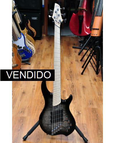 Dingwall Combustion 3 pickup 5 String Blackburst Quilted Maple